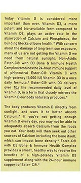 Vitamina D Salud ósea e inmunológica