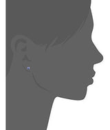 Aretes De Tanzanita De Oro Rosa De 10 K