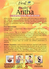 Hesh Aritha Herbal Ayurveda Powder El Champú Natural Para El