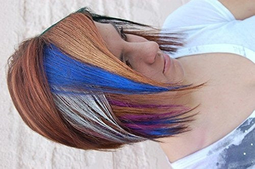 Polvo De Color Temporal Para cabello
