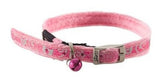 Collar con hebilla y cascabel para gatos