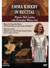 DVD Emma Kirkby En Recital Con Christopher Wilson En Wigmore