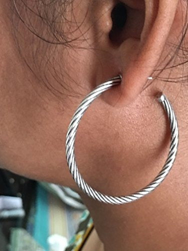 Pendientes De Aro Trenzado