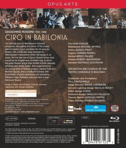 Rossini: Ciro En Babilonia [blu-ray]