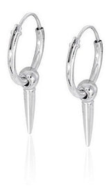 Pendientes Largos De Aro Y Triángulo