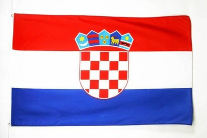 Bandera Croacia de tamaño 3 x 5