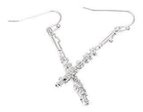 Pendientes De Flauta De Diamantes De Imitación