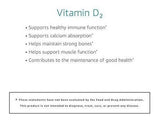Vitamina D2 2000 Iu, Vegan, 65 Cápsulas,