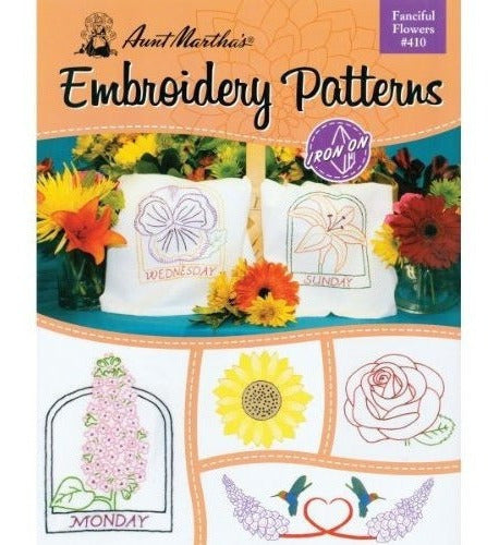 Kit De Libro De Patrones De Transferencia De Bordado
