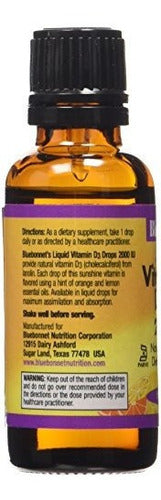 Vitamina D3 Gotas 2000  Cítricos 1