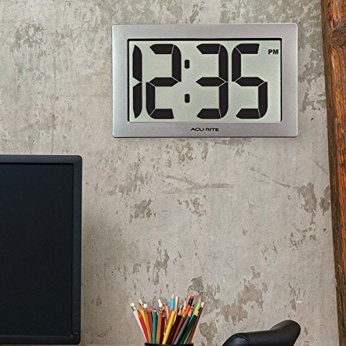 Acurite 75102 Reloj Digital Grande De 9,5  con Dígitos