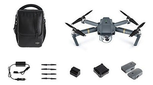 Combo Dji Mavic Pro Fly Más: Cuadricóptero Plegable Hélice