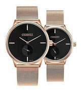 Reloj De Marca Suizo Para Hombres, Mujeres, Acero