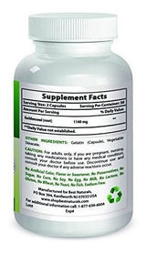 Best Naturals Goldenseal Root 570 Mg (no Gmo) 100 Cápsulas