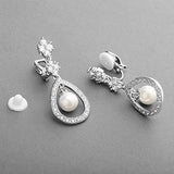 Pendientes colgantes de boda