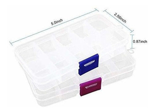 Plástico Joyería Gancho De Pesca Pequeños