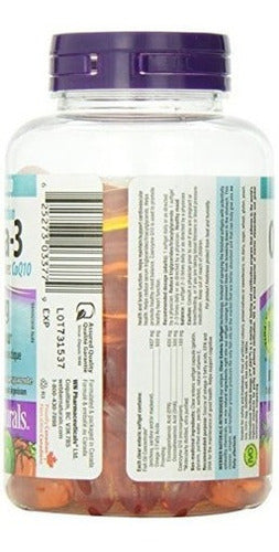 Webber Naturals Triple Fuerza Omega-3 Con Coq10 Recubierto