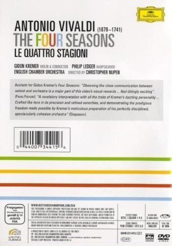 Vivaldi: Las Cuatro Estaciones [DVD Video]