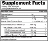 Omega-3 Lemon Minis + Vitamina D3, 1.100 mg de Omega-3