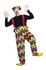 Traje De Payaso Aro De Smiffys Para Hombre, Pantalones