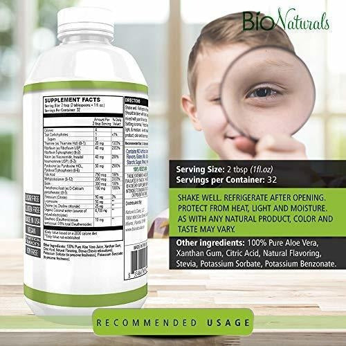 Suplemento Líquido Del Complejo De La Vitamina B De Bio