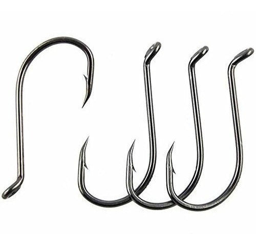 50pcs 8299 8/0 Ganchos De Pesca para Pulpo de Acero