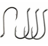 50pcs 8299 8/0 Ganchos De Pesca para Pulpo de Acero