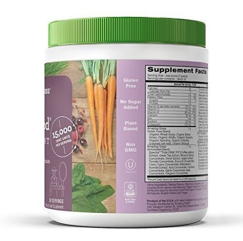 Suplemento alimenticio Orgánico Antioxidante