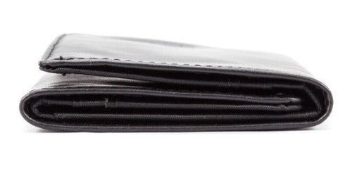 La Billetera Delgada De Cuero Tríptico De Big Skinny Para