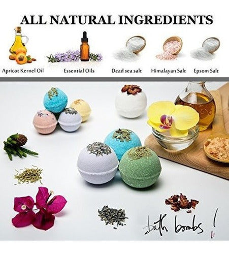 Set De Regalo De Bombas De Baño