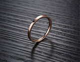 Anillos de Titanio Acero Inoxidable