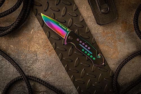 Cuchillo Plegable Con Asistencia De