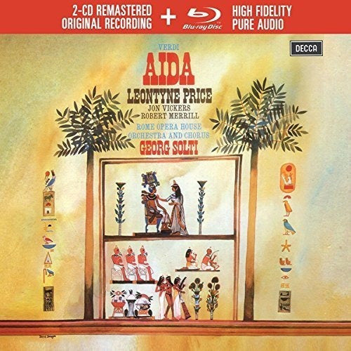 Verdi: Aida Audio Cd  blu-ray