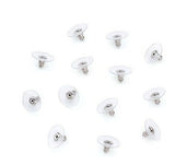 Kissitty 100 Pares De Aretes Hipoalergénicos De Acero