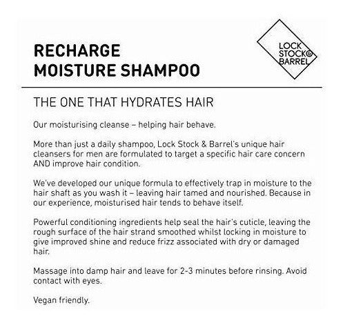 Champú Hidratante para Hombre 1000 ml