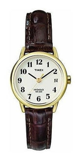 Reloj Timex T20071 Indiglo Con Correa De Cuero Para Mujer,