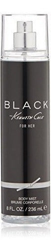 Kenneth Cole Black For Her Body Mist, 8 onzas líquidas