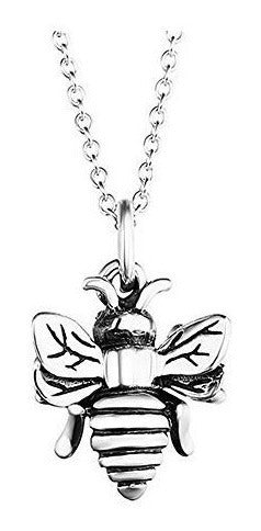 Collar Abeja Yfn Collar De Plata Esterlina Abejorro Abeja