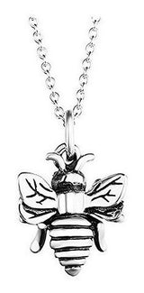 Collar Abeja Yfn Collar De Plata Esterlina Abejorro Abeja