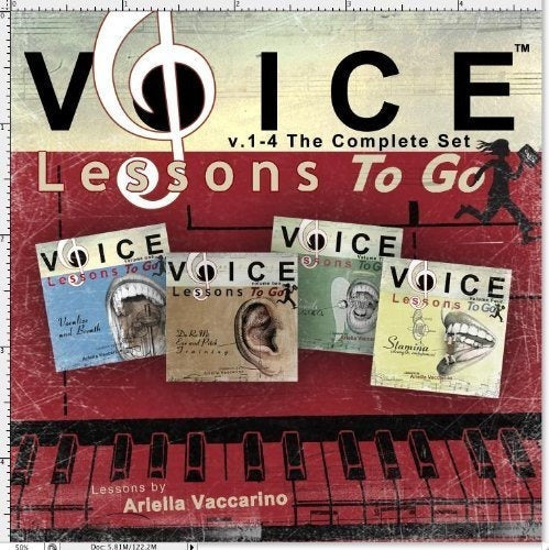 Lecciones de voz para llevar V.1-4 El Conjunto Completo