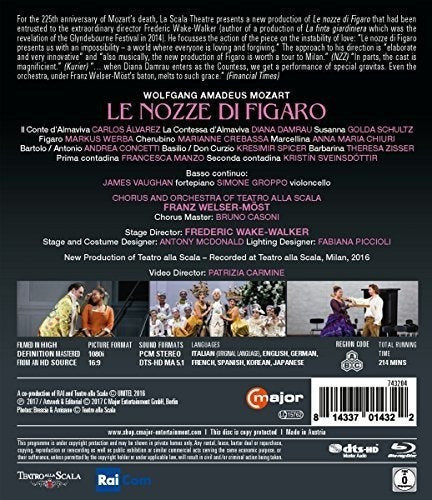 Mozart: El Matrimonio De Figaro [blu-ray]