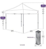 Carpa con toldo