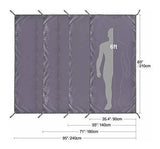 Lona Impermeable Para Carpa De Camping Redcamp - 95 X83