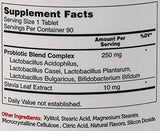 Zahler Kidophilus Plus, Probióticos Para Niños Masticables,