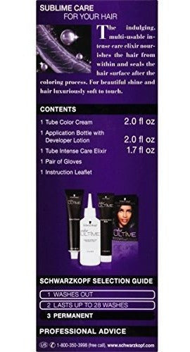 Schwarzkopf Color Ultime Hair Color Cream 1.4 Zafiro