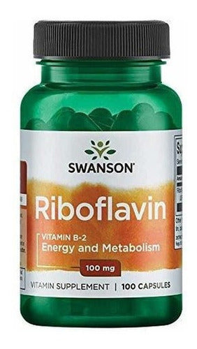 Swanson Vitamina B-2 riboflavina 100 Miligramos 100