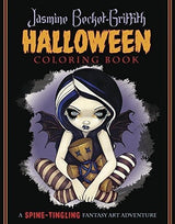 Libro De Colorear De Halloween Jasmine Becket-griffith: Una