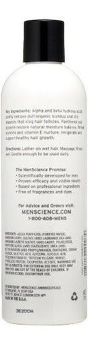 Champú de uso diario MenScience Androceuticals, 12 onzas