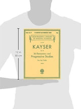 36  Elementales Y Progresivos Método Viola libro