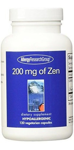 Investigación de Alergias 200 Mg de Zen 120 Cápsulas